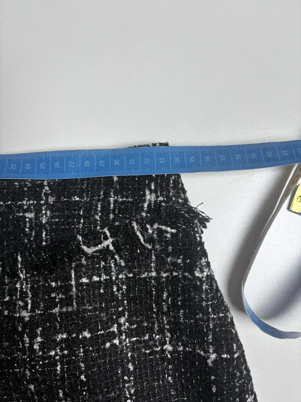 Cama®au black and white wool skirt size 34 – photo 5